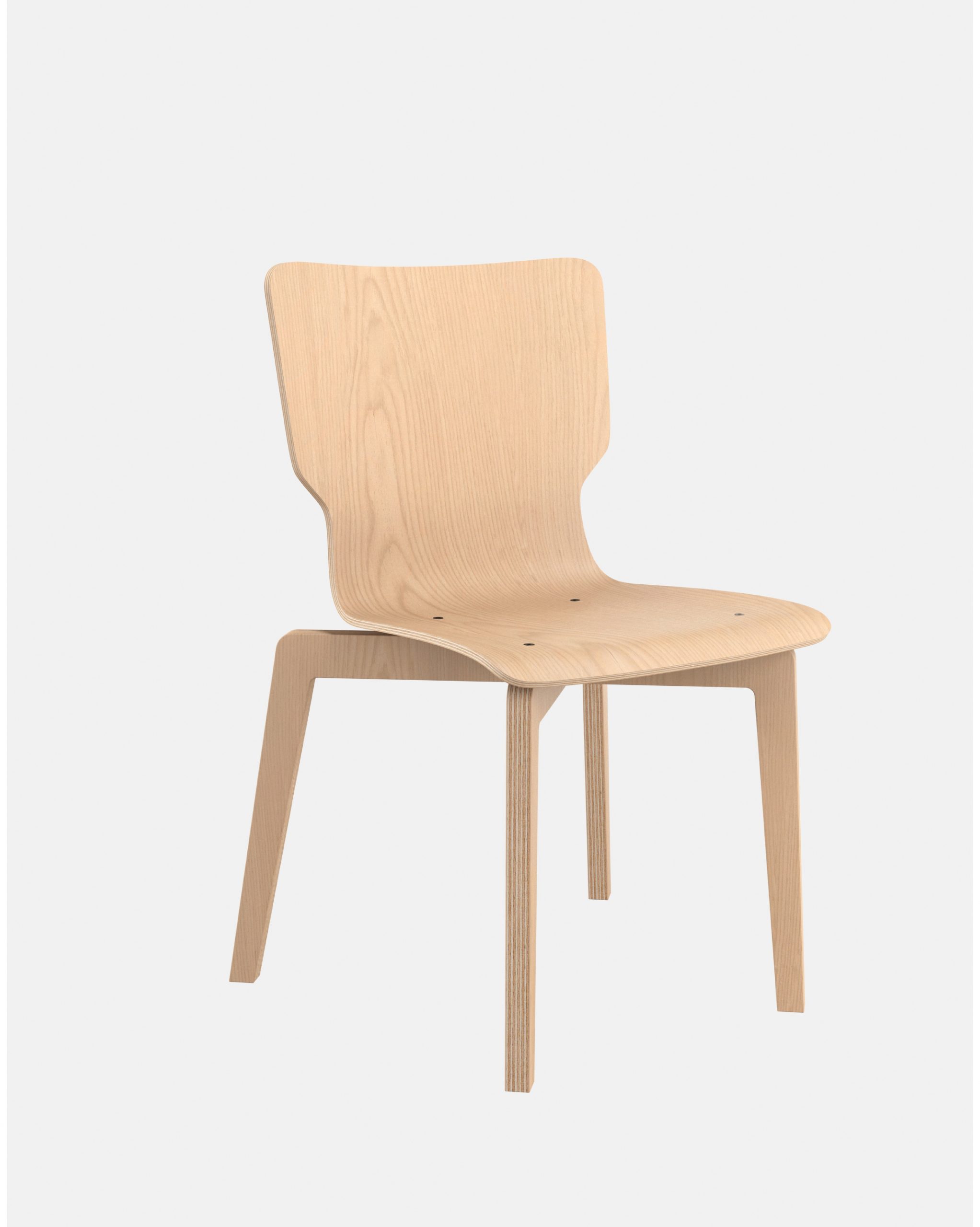 Chaise empilable - chaise bois français - chaise éco conception