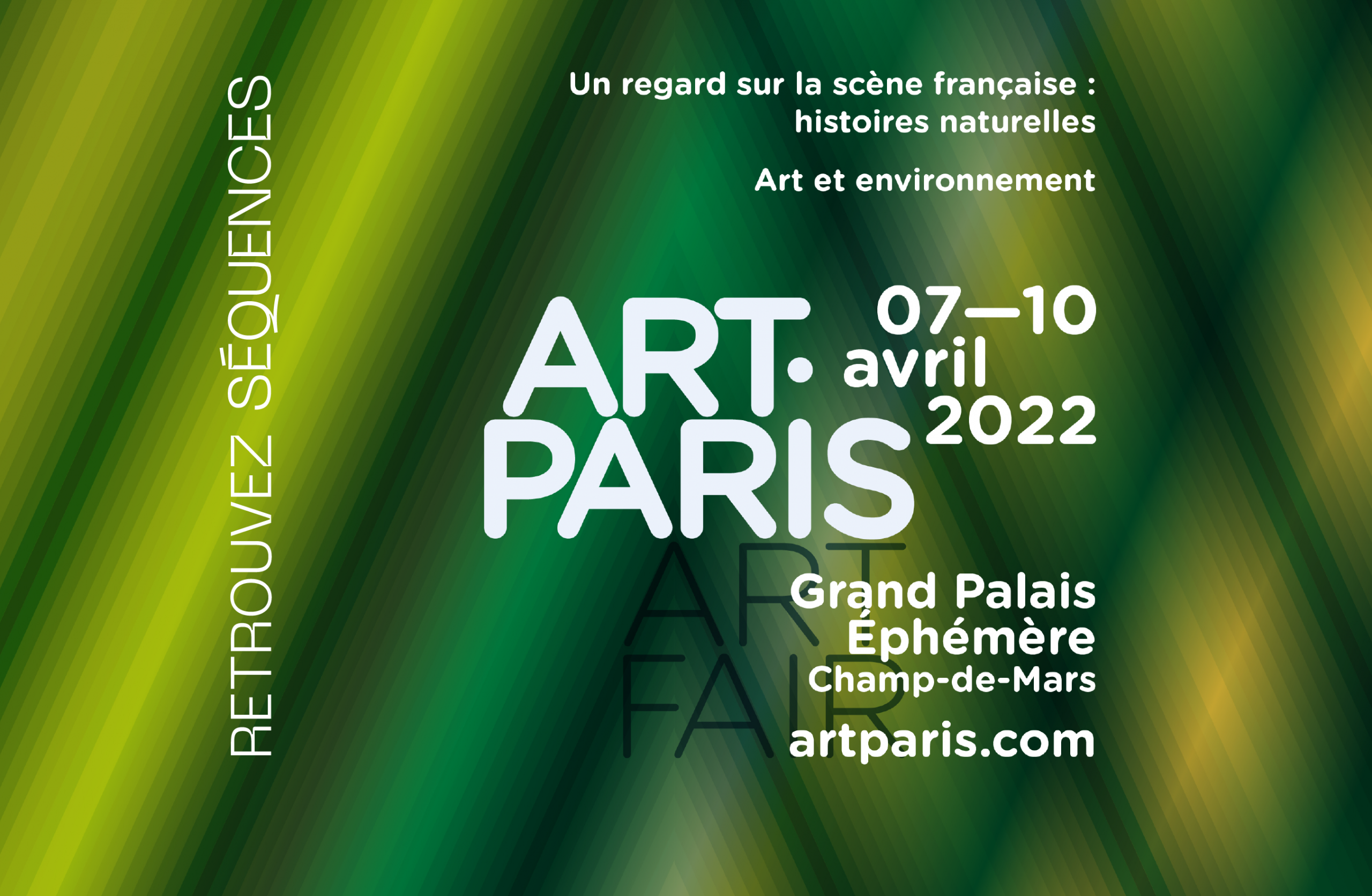 partenaire ART PARIS salon art contemporain, mobilier éco-conçu, Séquences édition